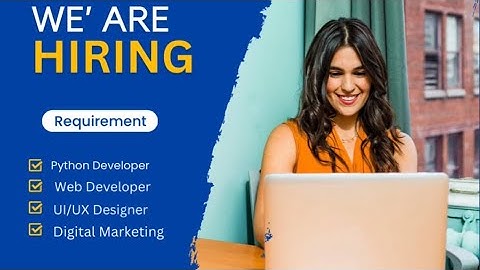 Urgent Required #python #web #uiux #digitalmarketing #nodejs #reactjs #graphicdesign #jobs #job