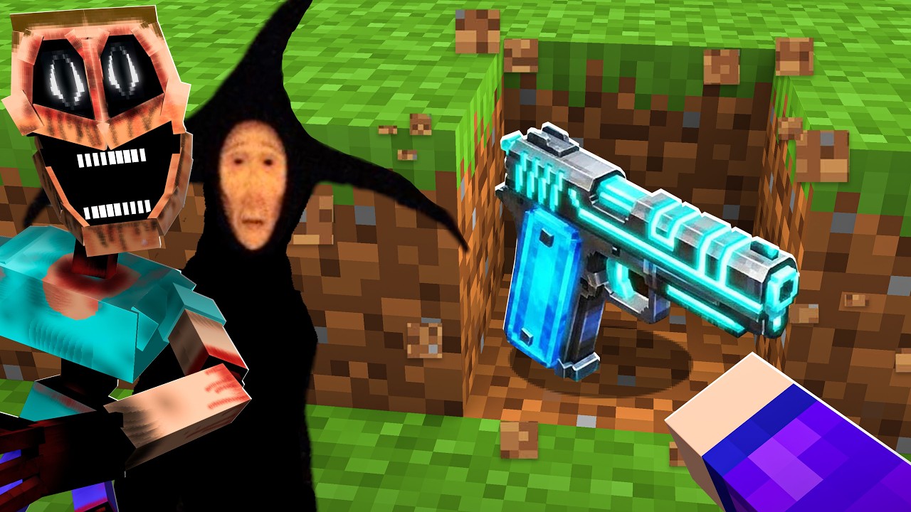 Minecraft de Terror Mas, Tudo Dropa Super Armas…