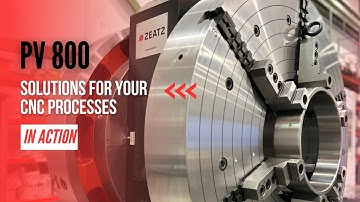 PV 800 – Rotary Table in Action: Precision and Performance in CNC Machining