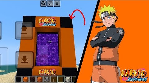 How To Make A Portal To The Naruto Dimension in Minecraft!