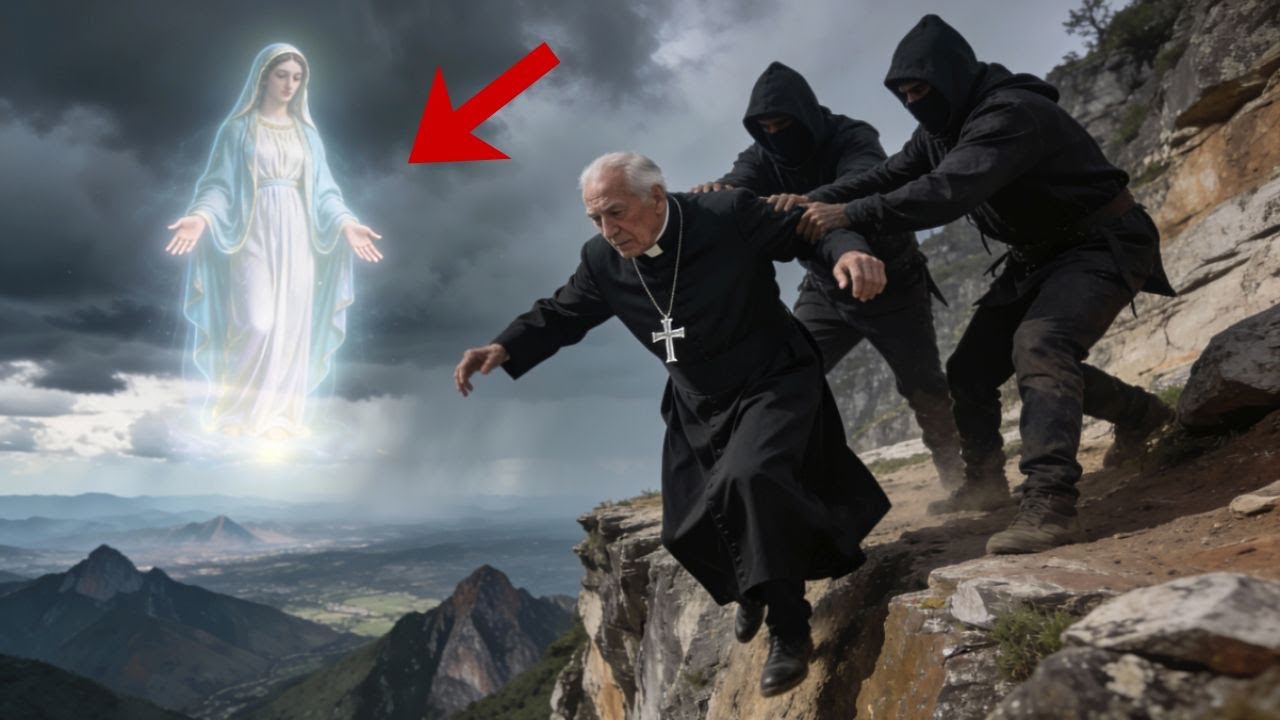 Le prêtre, dans ses dernières minutes de vie, a invoqué l'Ave Maria, jusqu'à ce qu'un miracle