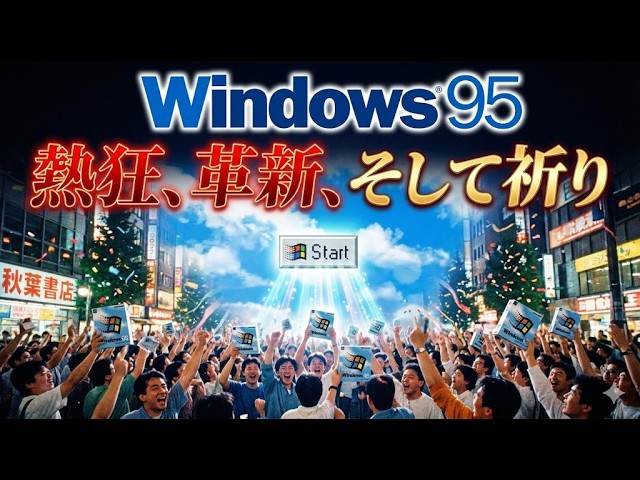 Windows 95 熱狂、革新、そして祈り - YouTube