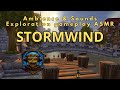 Sounds of WoW - Stormwind - Ambience &amp; Sounds - No music - Gameplay ASMR to fall asleep to