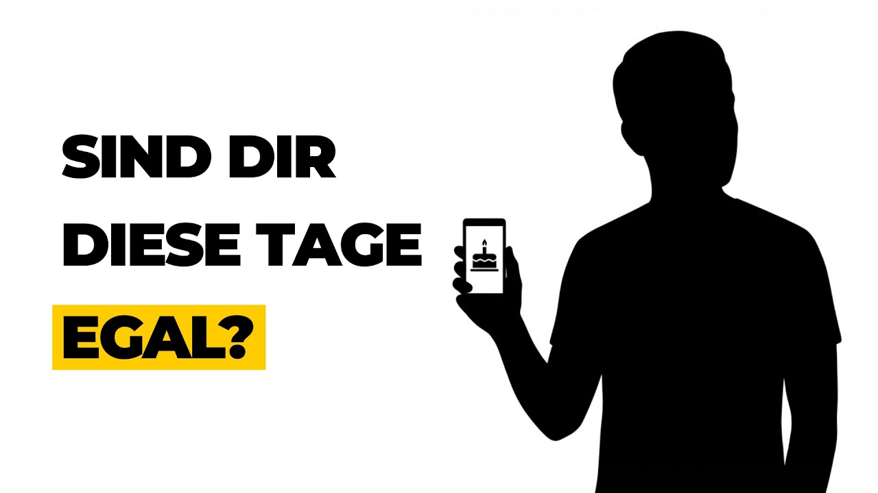 Sind dir besondere Tage egal? Das hat tiefere Gründe