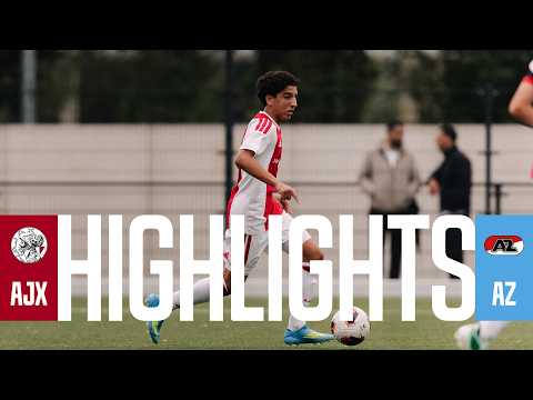 Battle to take the lead ⚔️ | Highlights Ajax U16 - AZ U16