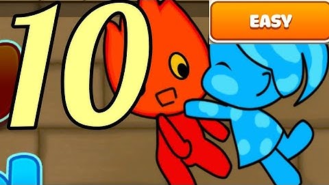 Redboy and Bluegirl Easy Level 10 In Light Temp Maze Android Walkthrough