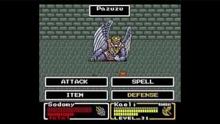 Final Fantasy Mystic Quest Low Level Boss 11 Pazuzu