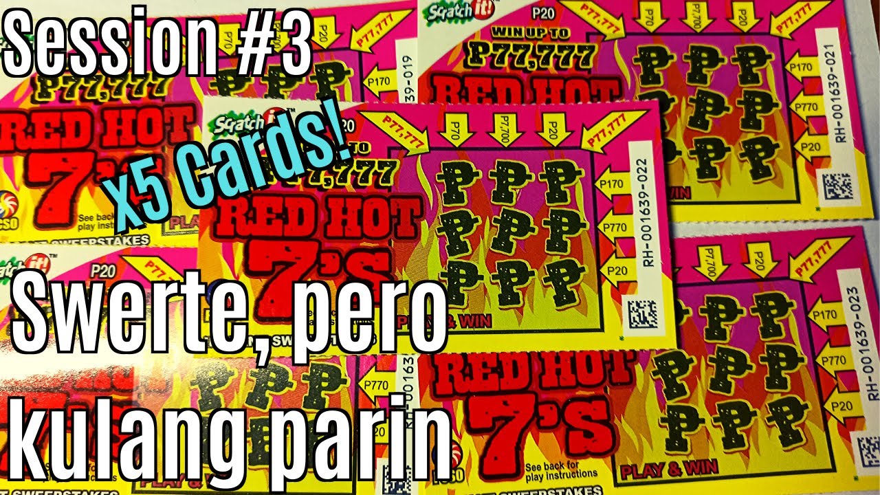 Swerte Ba?: Session 3 | Swerte pero kulang parin | PCSO Scratch It!