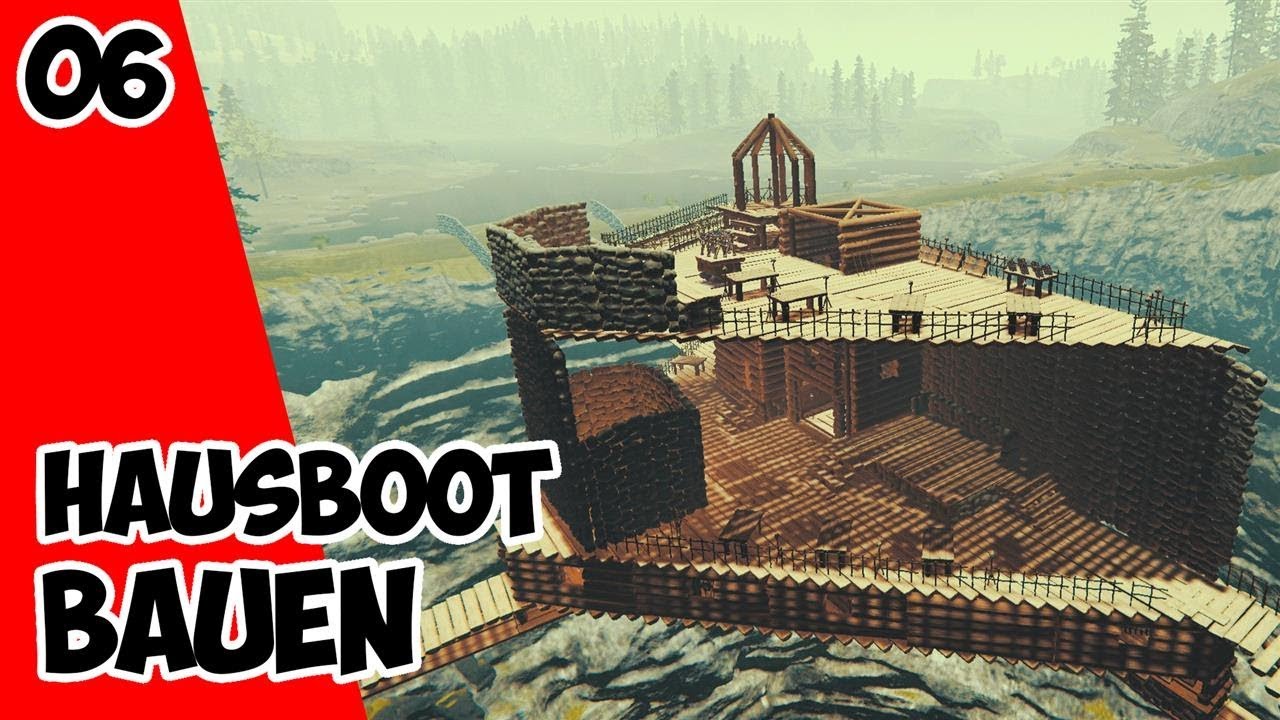The Forest Lets Play Deutsch | wir bauen ein Hausboot | gameplay | german