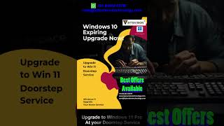 Upgrade Your PC to Windows 11 with Our Convenient At-Home Service! #microsoft #windows10 #windows11