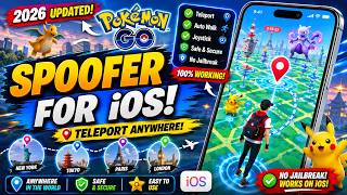 Pokemon GO Spoofing iOS & Android🔥NEW UPDATED Pokemon GO Spoofing 2026 with Joystick, Teleport & GPS screenshot 2