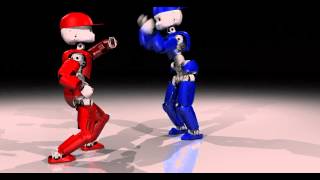 Maya Animation Dancing Robots Exercise