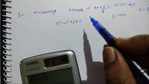 HC Verma chapter 5 newtons laws of motion exercise Q-2 Solution in hindi