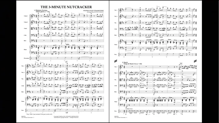 The Three-Minute Nutcracker by Pyotr Il'yich Tchai...