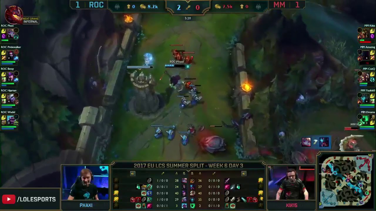 Phaxi counters a dive and takes down Amazing!