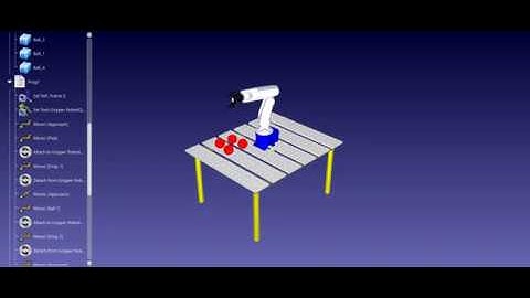 RoboDK Pick & Place with Denso VP 6242