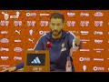 RUEDA DE PRENSA DE CARLOS CORBERÁN POSTERIOR AL REAL SPORTING 0 - 2 VALENCIA CF