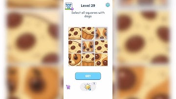 "Select all squares with dogs" - I am Not a Robot - Brain Test - Level 29 (No Commentary)