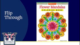 Thaneeya McArdle-Flower Mandalas Coloring Book
