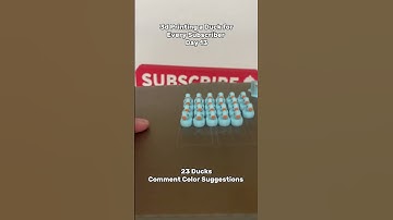 3d Printing a Duck for Every Subscriber Day 13