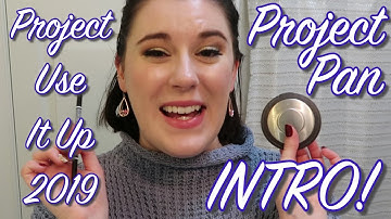 PROJECT USE IT UP 2019 Q1 | Project Pan INTRO