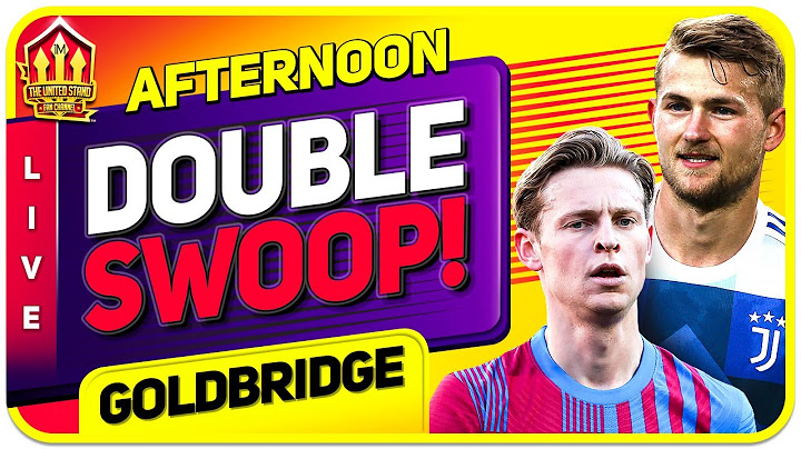 TEN Hag Wants DE LIGT & DE JONG! Man Utd Transfer News