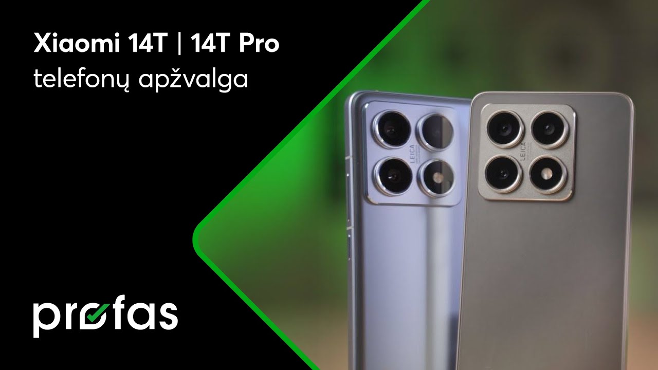 Xiaomi 14T | Xiaomi 14T Pro apžvalga