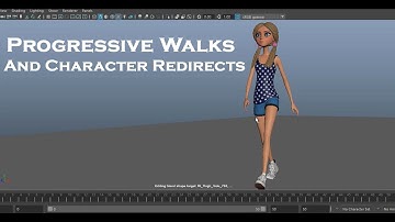 Maya Animation: A Guide To Progressive Walk Cycles And Character Redirects