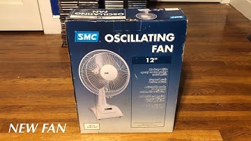 NEW FAN: SMC Table Fan 12” NIB