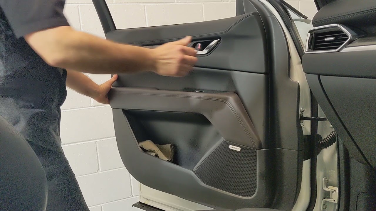 2021 Mazda CX8 Front Door Trim Removal - YouTube
