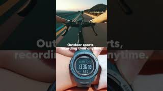 If you’re into cycling, climbing, hiking, or tennis, this is the watch you need.