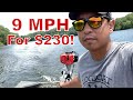 Sican 3.6 HP 52cc Outboard Jon Boat Motor 2-Stroke Engine | Review Unboxing Performance Speed Test