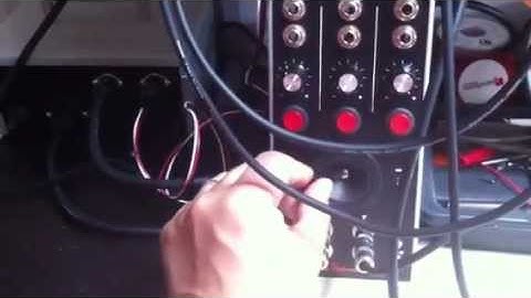 ARCADE joystick controlling two separate VCF cutoff frequencies.