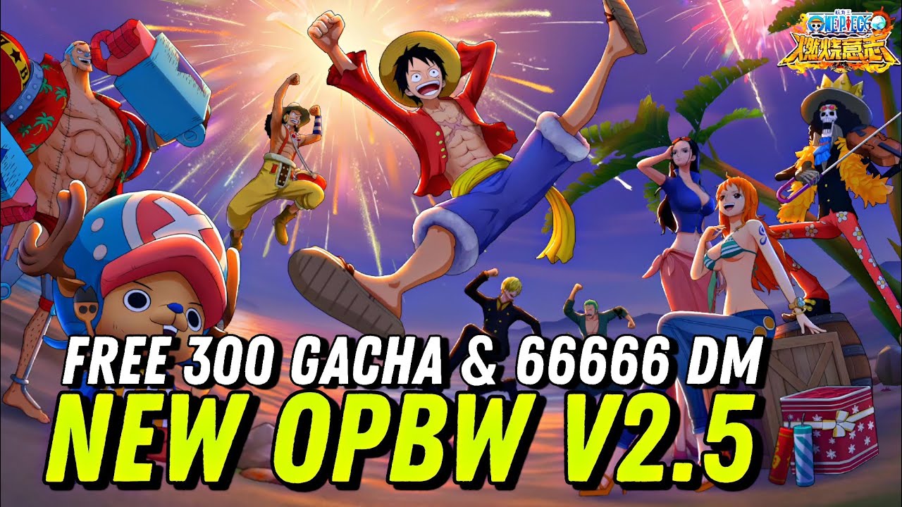 OPBW V2.5 HADIR LAGI! CARA REGISTRASI & REDEEM CODE OPBW VERSI TERBARU ONE PIECE BURNING WILL