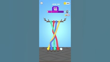 Tangle master 3D / New iOS game play #544 #shorts