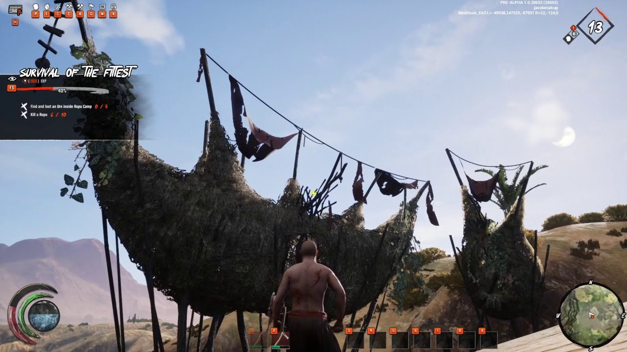 Last Oasis (Survival of the fittest, Kill 10 rupus, Loot 5 rupu Urns, firefly wings)