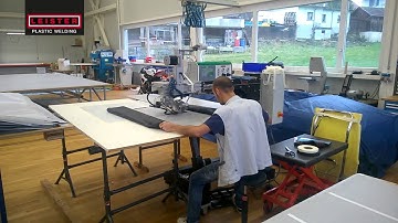 Leister Tutorial | SEAMTEK 36 Tape Welding of artificial leather