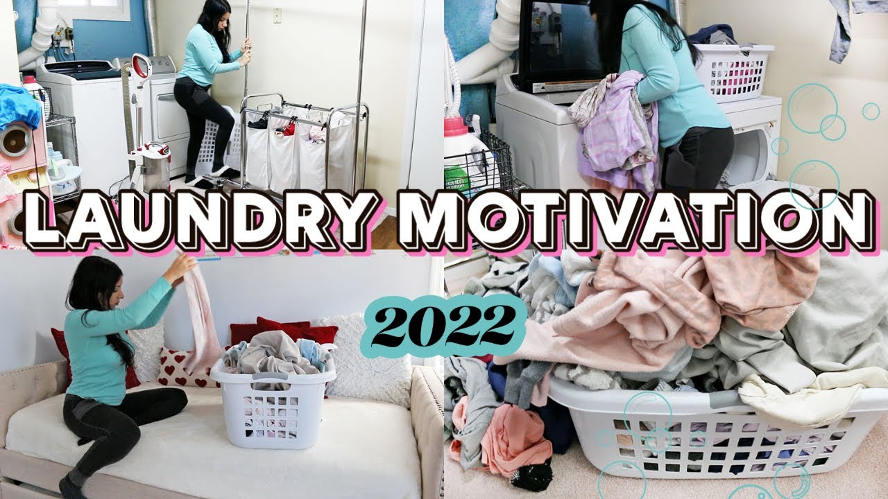 2022 LAUNDRY ROUTINE |EXTREME LAUNDRY MOTIVATION 🧺