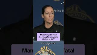 Man charged in fatal shooting of international student at UofT. #shorts #news #canada #crime #india