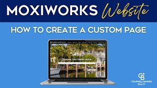 How to Create A Custom Website Page in Moxi