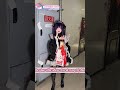Ngày đầu làm shipper của cô cosplayer #shorts #cosplay #anime