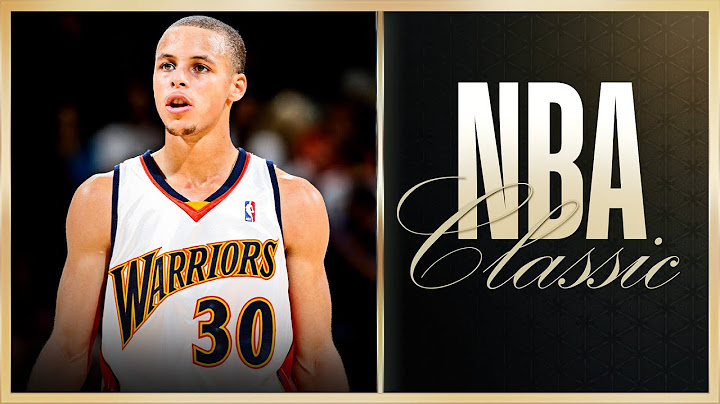 Stephen Curry's First Game | NBA Classic Game