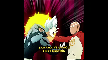 The Fight Everyone S Waiting For One Punch Man Saitama Onepunchman Garou 