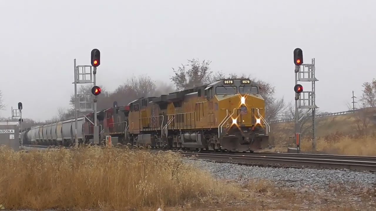 Tuscola IL Trains - Amtrak, CN, IC Deathstars and More - November 19, 2025