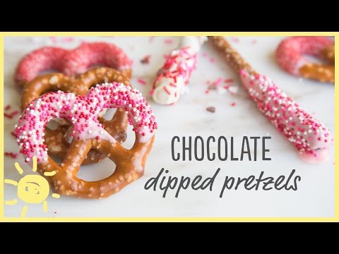 EAT | Chocolate Dipped Pretzels