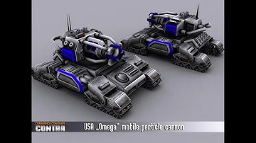 Command & Conquer: Contra - American Omega Mobile Particle Cannon