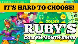 IT'S HARD TO CHOOSE BUT I NEED TO PICK ONE | Ruby's Golden Month Skins