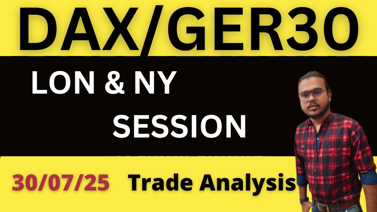 DAX (GER30) Tuesday Forecast | 30 July 2025 Price Action & SMC Analysis | DE40 Market Outlook