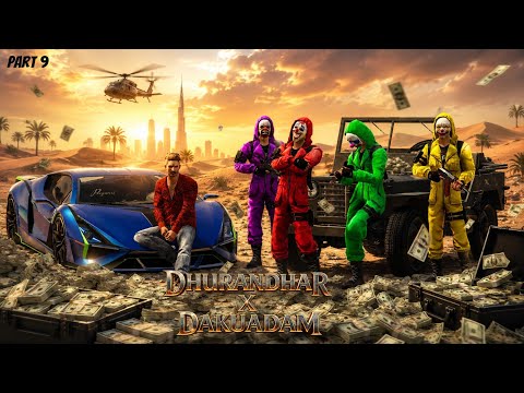 ADAM DAKU STOLE MILLION DOLLAR SUPERCAR 🔥 | DHURANDHAR X ADAMDAKU PART 9