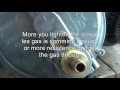 Adjust Garretson low pressure gas regulator 039-122